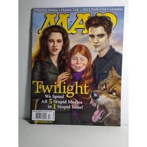 MAD Magazine #518 Comic Book Dec 2012 Twilight Spoof Parody Comedy With Calendar